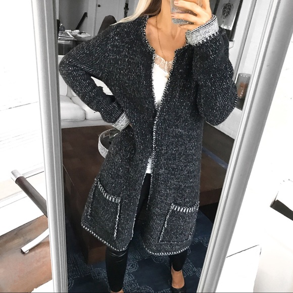 STRENESSE Sweaters - 🆕in! STRENESSE BLACK WOOL CASHMERE KNIT CARDIGAN!